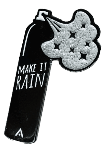 Custom Sandblast Pin